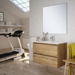 Cierzo 2 de 80 cm. susp. acabado Roble Ostippo